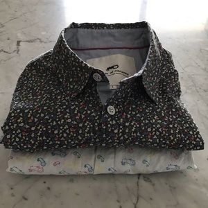 Moods of Norway Short Sleeve Button Downs (two)